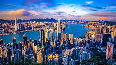 hong kong city in china.